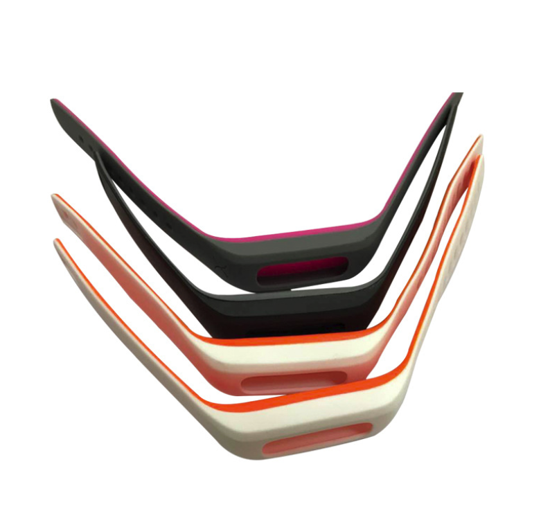 廠家定制兒童運動硅膠表帶 柔軟耐磨手表表帶 智能運動手表帶