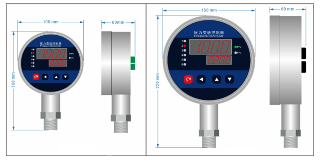 壓力變送控制器 德言DY-YLS壓力變送控制器