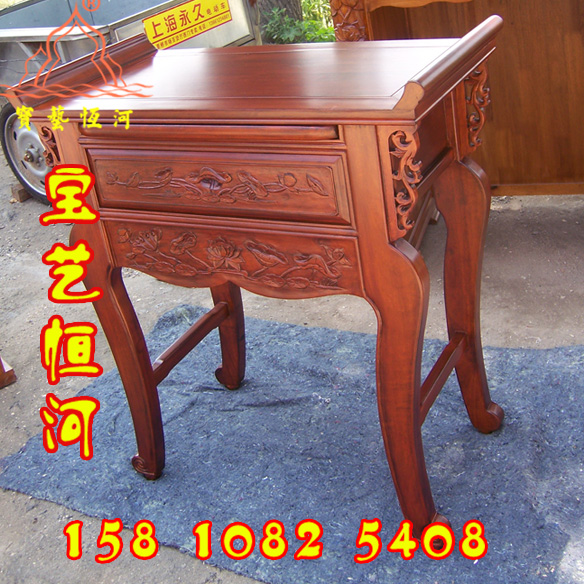 604彎腳供桌供臺(tái)佛桌小佛龕