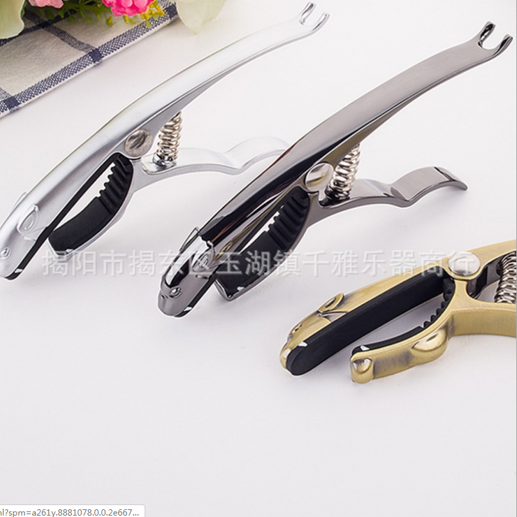 合金變調(diào)夾 獵豹型豹子吉他變調(diào)夾 廣東省揭陽(yáng)市合金變調(diào)夾廠家