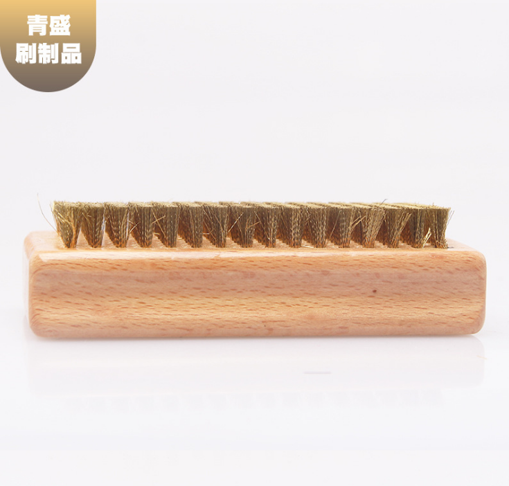 廠家供應(yīng)木板銅絲刷 網(wǎng)紋輥清洗不銹鋼絲刷 木柄紋理絨刷