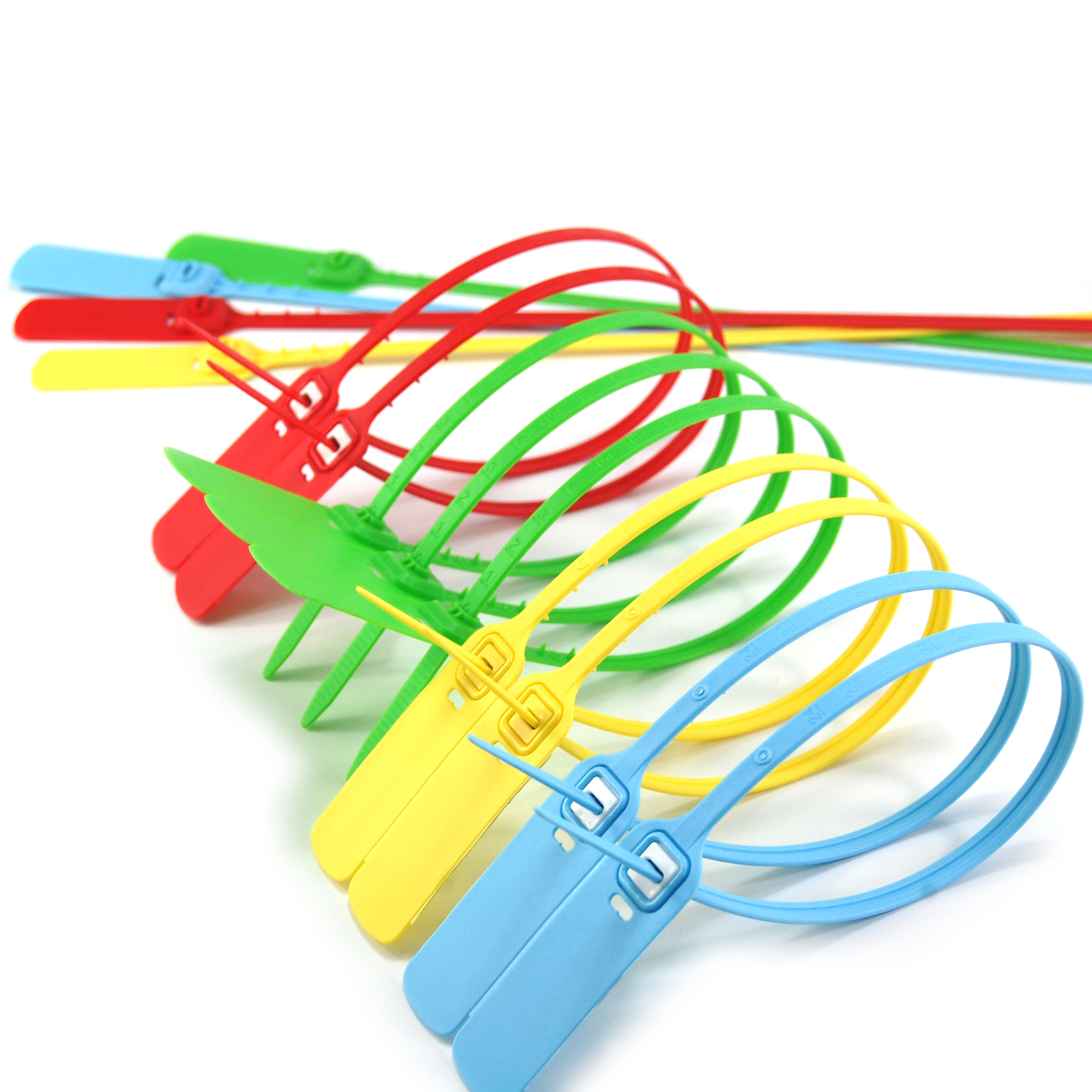 一次性塑料封條毒防調(diào)包防盜扣鋼絲鉛銀行物流標(biāo)簽扎帶 SL-41F