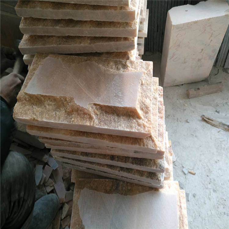 晚霞紅石板蘑菇石 板材蘑菇磚廠家批發(fā)