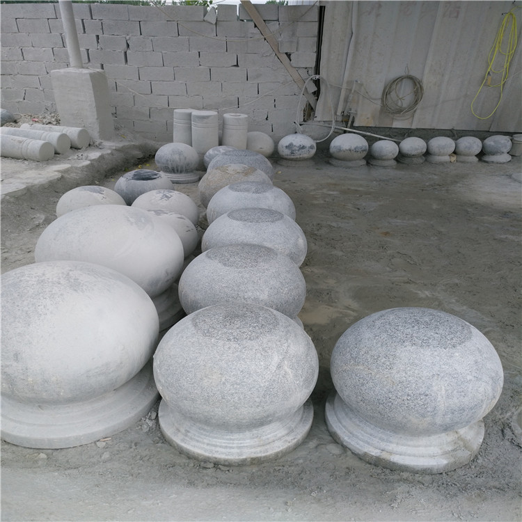 花崗巖圓球 擋車球 石球供應