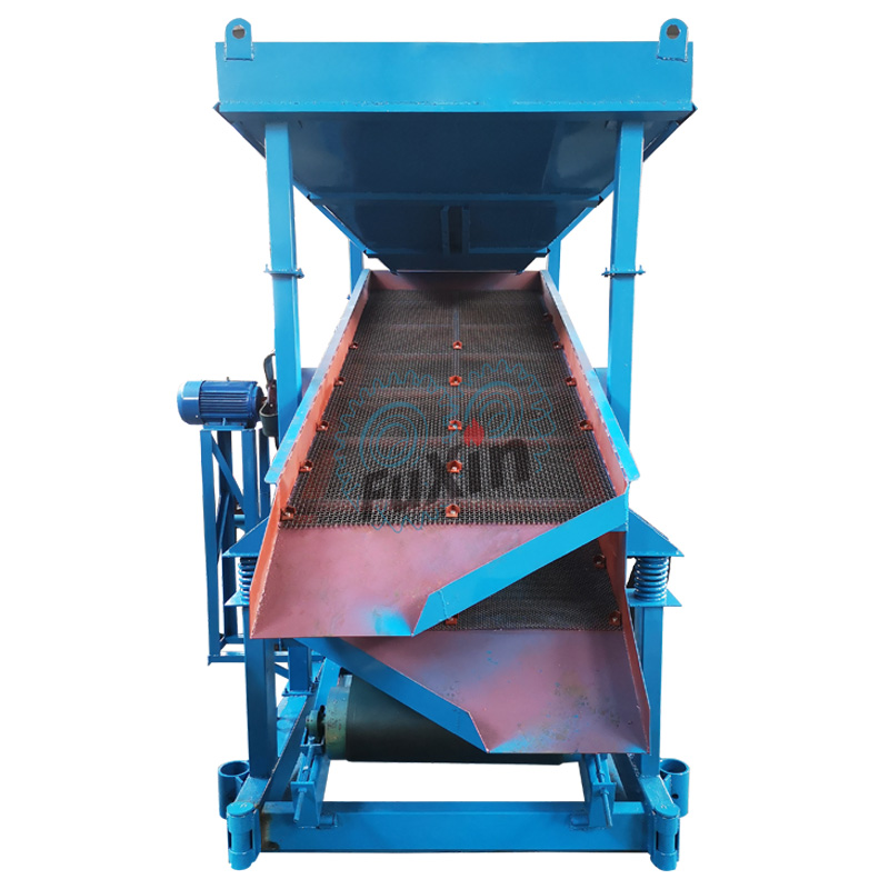 振動篩沙一體機廣東振動沙石篩沙機大型振動砂石分離機可移動振動沙土篩選一體機