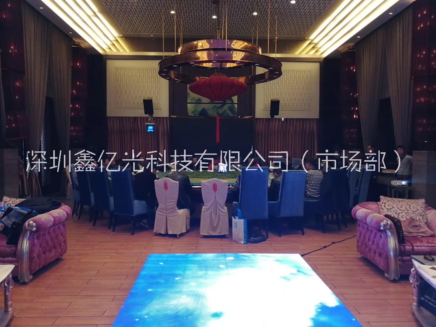 深圳鑫億光科技有限公司P3.91智能互動地磚屏，P6.25 LED智能互動地磚屏， 深圳鑫億光LED智能互動地磚屏