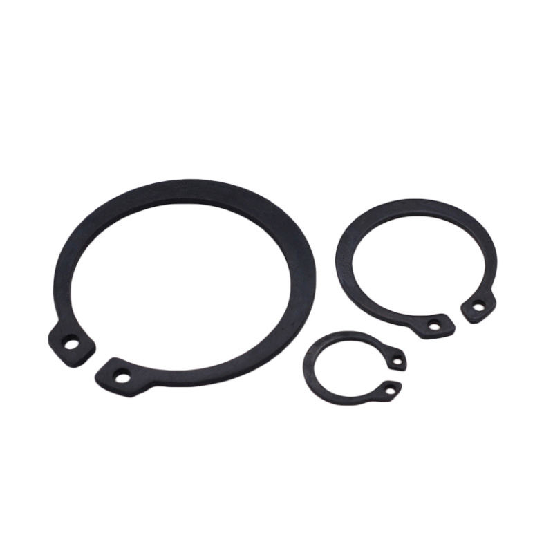 軸用彈性擋圈65錳GB894軸用卡簧軸用外卡C型擋圈表面發(fā)黑處理卡簧規(guī)格齊全