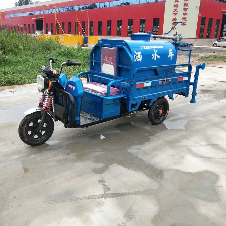 山東廠家直銷(xiāo)工地新能源小型工地新能源電動(dòng)三輪灑水車(chē)除塵車(chē)