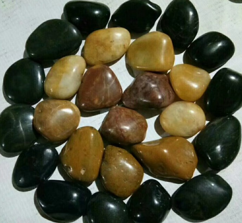 紅色鵝卵石 五彩鵝卵石 拋光五彩石 紅色鵝卵石廠家 哪里有紅色鵝卵石