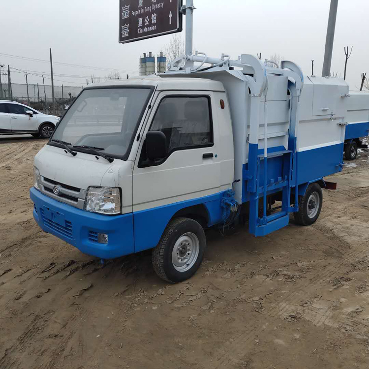 陜西安康市鉤臂式垃圾車多少錢一輛小型垃圾清運車生產(chǎn)廠家