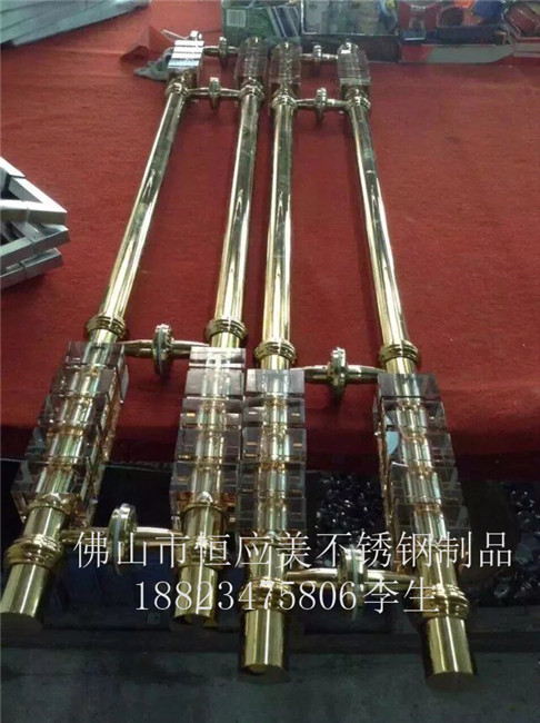 不銹鋼異形拉手  不銹鋼中式大門拉手?