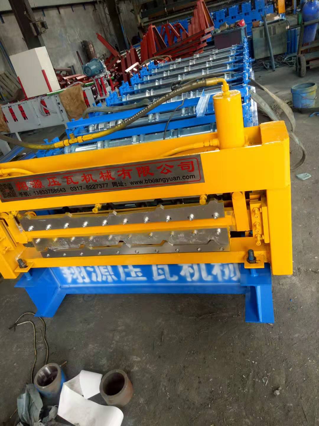 彩鋼瓦設(shè)備雙層壓瓦機廠家直銷  雙層840/850壓瓦機  滄州加高雙層840/850壓瓦機