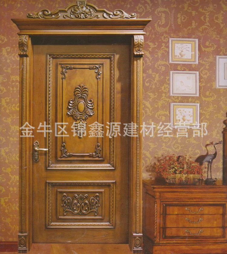 優(yōu)質(zhì)廠家供應套裝室內(nèi)門*木門/實木門廠家定制/歐式雕花/美式裝修定制