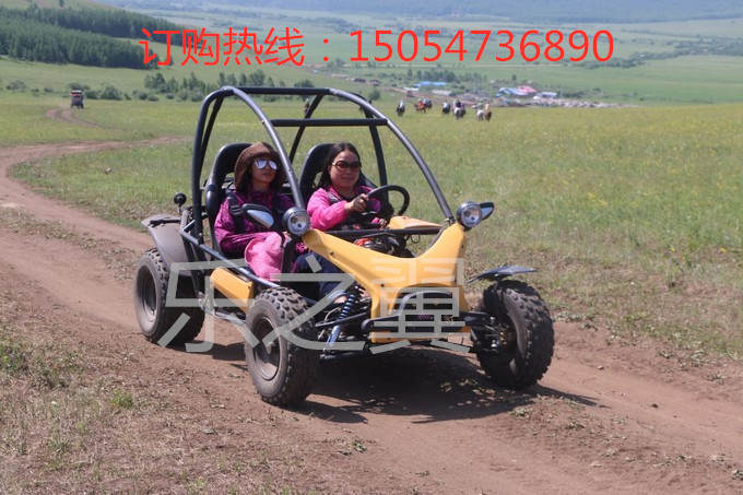 叢林戶外兒童大人越野卡丁車拓展訓練設備親子卡丁車電動卡丁車 沙漠卡丁車