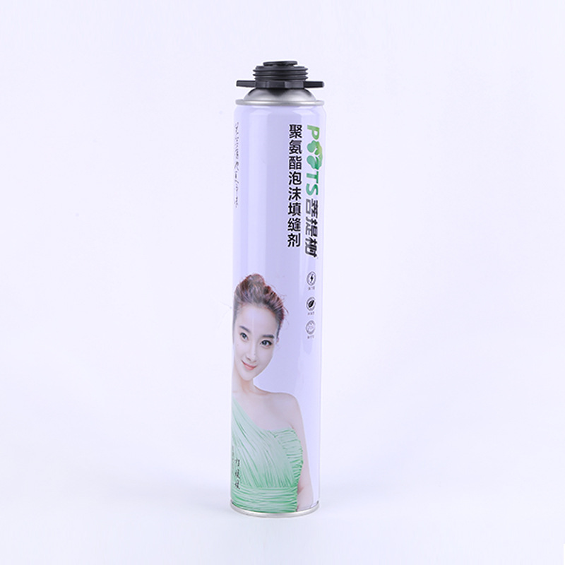 廠家批發(fā)銷售菩提樹聚氨酯泡沫填縫劑水族發(fā)泡膠門窗防水保溫900g 菩提樹發(fā)泡膠