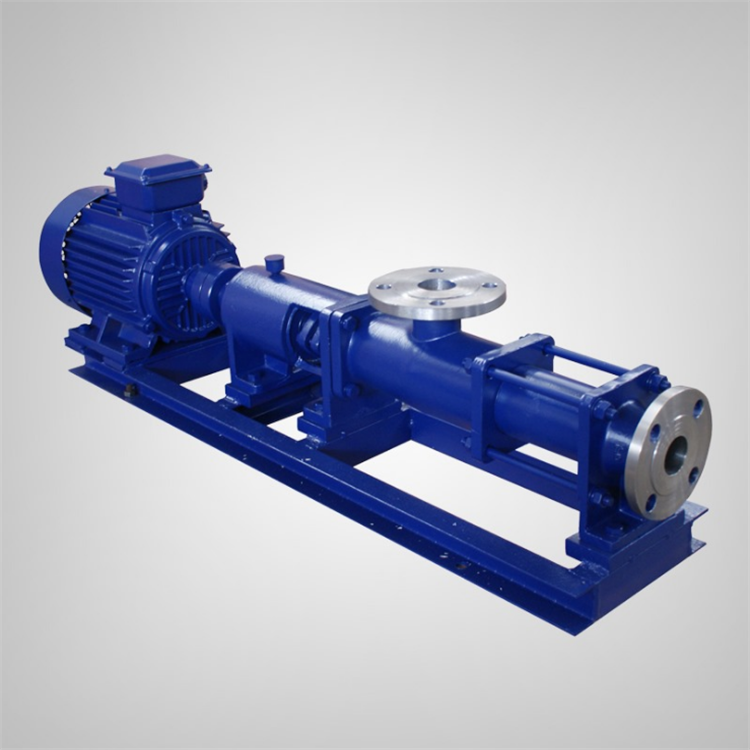 G型單螺桿泵 淤泥排污螺桿泵 專業(yè)不阻塞污水單螺桿泵