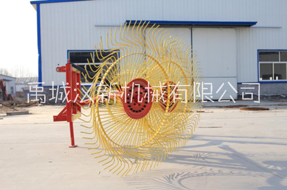 拖拉機(jī)懸掛牽引式指盤式 圓盤摟草機(jī)*惠