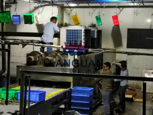 江門空氣能洗碗烘干流水線工程設(shè)備