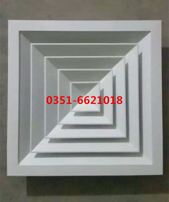鋁合金方形散流器室內(nèi)空調(diào)末端出風(fēng)口百葉風(fēng)口