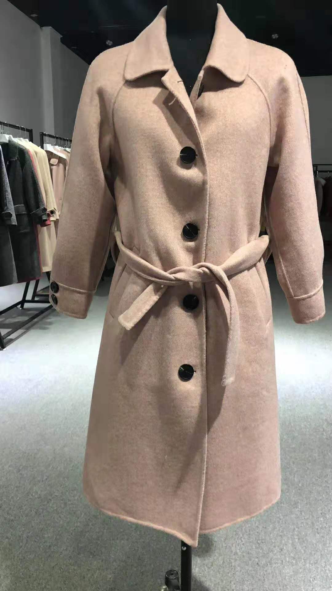 上一閣女裝  雙面呢顆粒大衣  秋冬款  批發(fā) 風(fēng)衣外套，雙面呢顆粒大衣、、