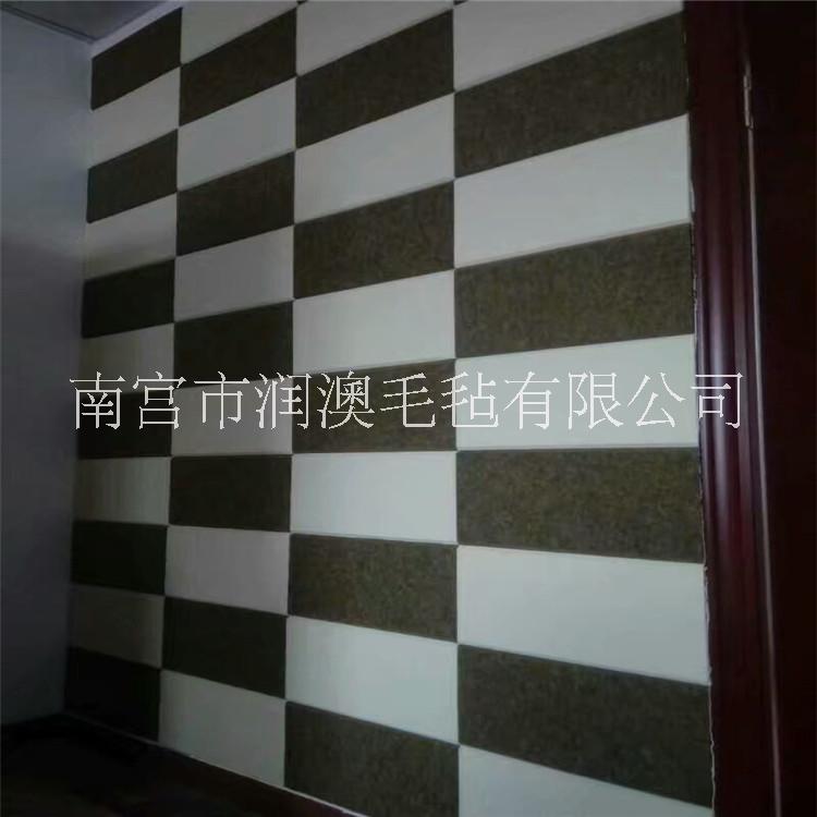 毛氈廠直銷隔音板隔音毛氈電影院幼兒園KTV錄音棚裝飾隔音毛氈 隔音板