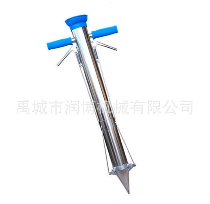 手提辣椒栽苗器 不銹鋼種苗器 雙把手栽苗定點(diǎn)栽苗機(jī)