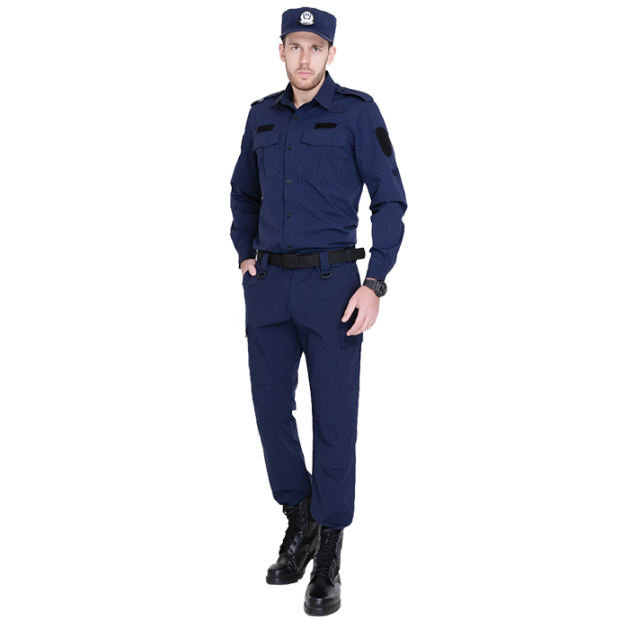 2019年新品藏藍長袖速干服