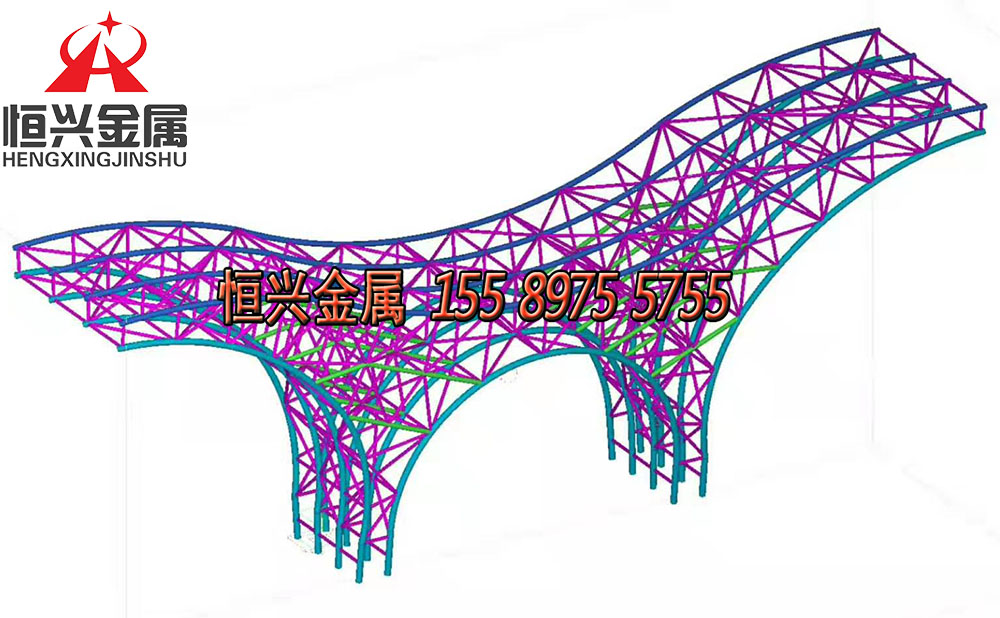 鋼結(jié)構(gòu)管桁架@恒興鋼架構(gòu)網(wǎng)架加工制造廠家