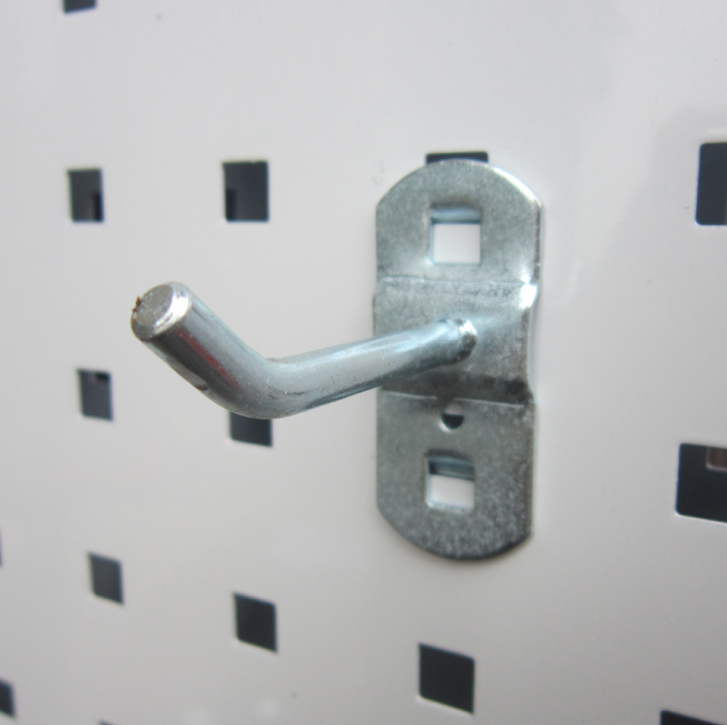 桂格貨架批發(fā)工位器具工具架掛板掛鉤 貨架掛鉤現(xiàn)貨方孔38孔距6.0 方孔掛鉤