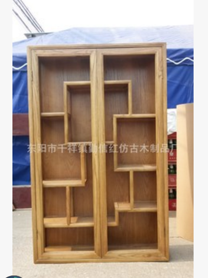 廠家直銷實木仿古家具_明清家具定做_隔斷柜價格_木雕