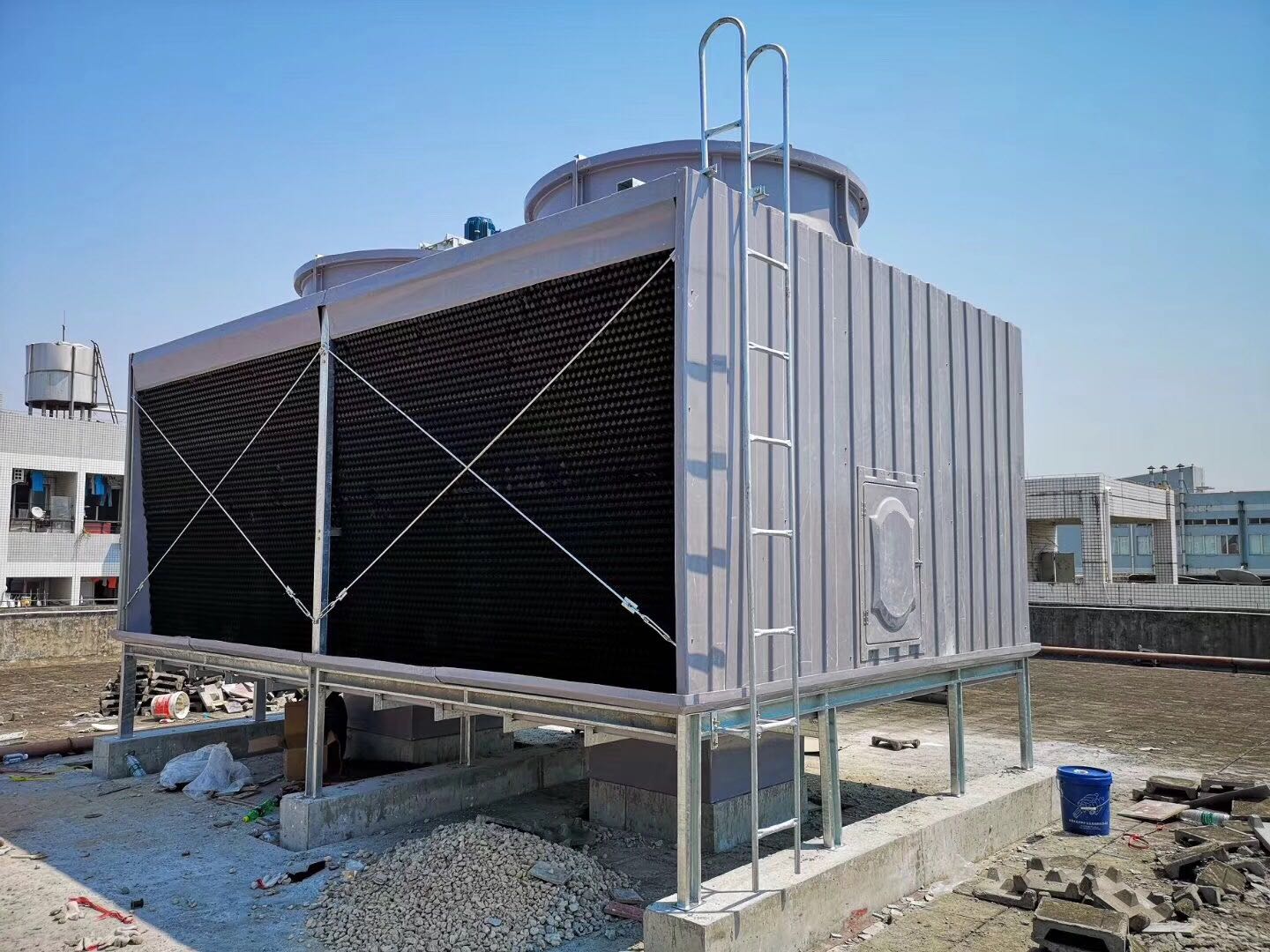 方形冷卻水塔 橫流式方形冷卻水塔 低噪音方形冷卻塔