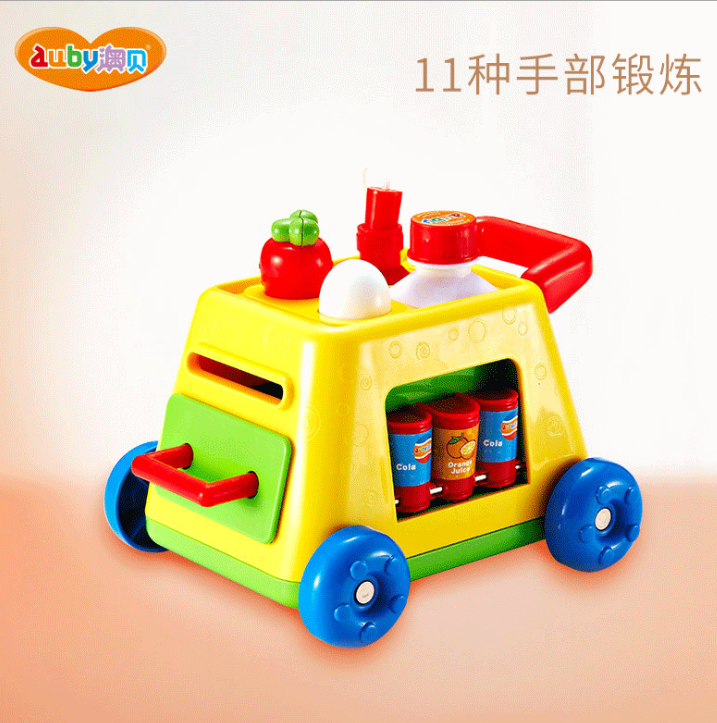 澳貝手指總動(dòng)員 寶寶早教益智玩具 嬰幼兒多功能玩具車(chē)一件代發(fā)