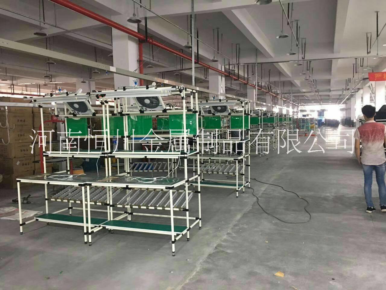 廠家直銷線棒工作臺(tái)流水線線棒精益線棒貨架