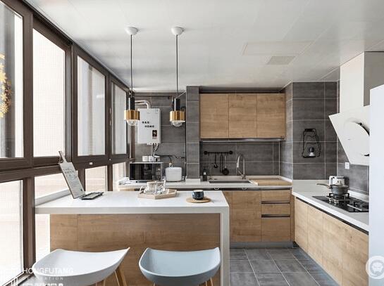 92平米北歐三居室舒適清和設(shè)計