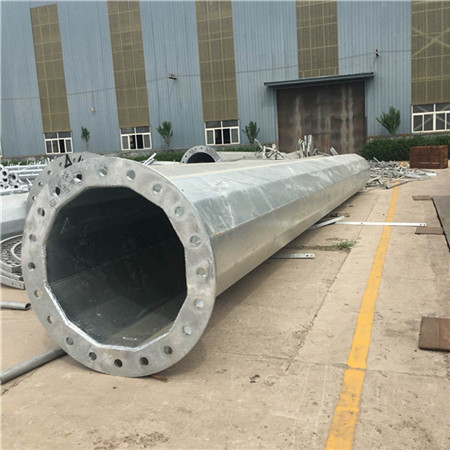 廠家圖紙定制10KV輸電鋼桿 熱鍍鋅防腐電力鋼桿 電力鋼桿