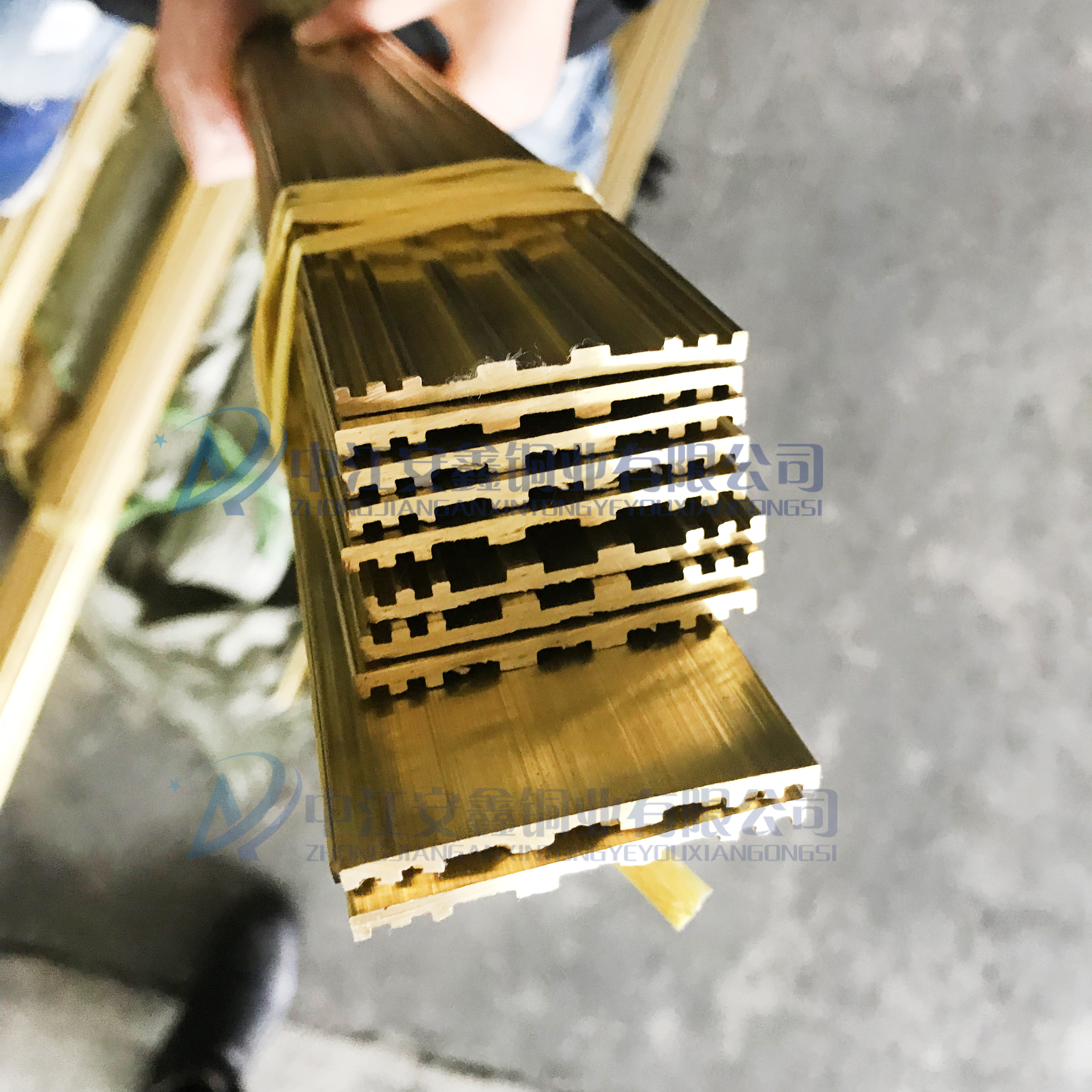 樓梯防滑銅條 踏步銅條 平板型 大理石樓梯踏步防滑銅條 加工定制