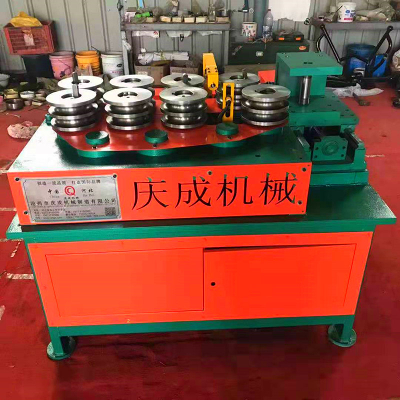 不銹鋼管彎管機(jī)  高配九輪彎管機(jī) 刺繩加工折彎?rùn)C(jī)廠家