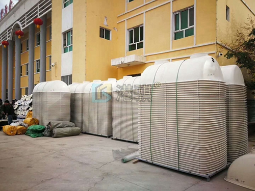 玻璃鋼成品化糞池選用標準 成品玻璃鋼化糞池施工-港騏