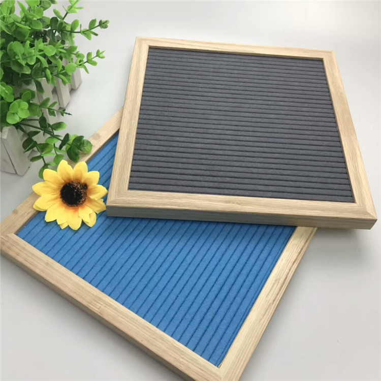 毛氈書寫板毛氈黑板木質(zhì)字母板留言板毛氈布黑板裝飾留言板毛氈字母板帶支架