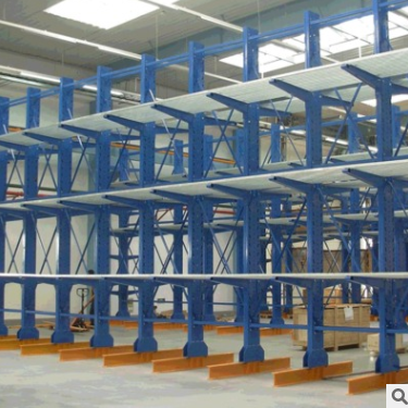 東莞懸臂式貨架 重型貨架倉(cāng)儲(chǔ)可移動(dòng) 雙面懸臂式鋼材貨架定做