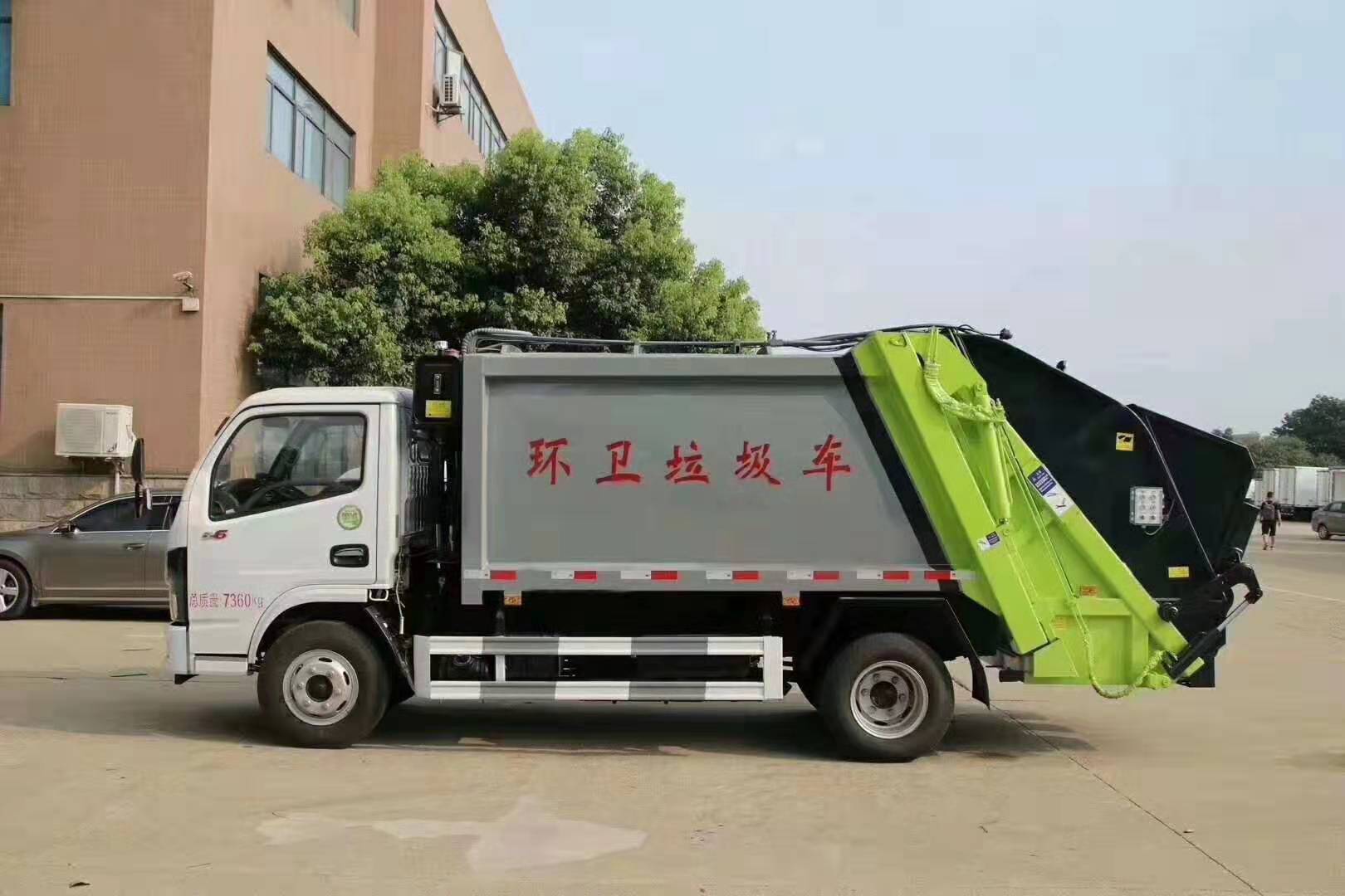 國六東風5方壓縮式垃圾車價格-廠家-供應(yīng)商