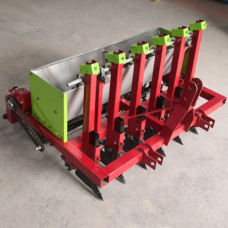 大蒜播種機(jī) 電動(dòng)手推式大蒜播種機(jī) 四輪車帶大蒜播種機(jī)