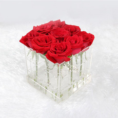 亞克力化妝品收納盒_透明亞克力花盒供應(yīng)商_花盒批發(fā)