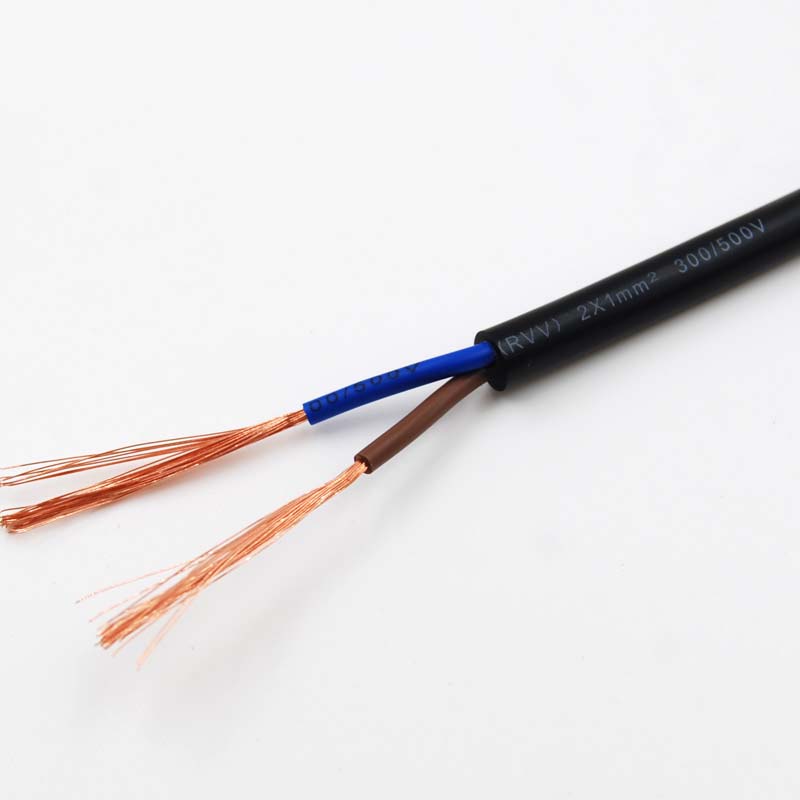阻燃ZC-RVV2X1平方 金環(huán)宇電線電纜 二芯阻燃ZC-RVV 2X1平方軟護(hù)套銅芯電纜