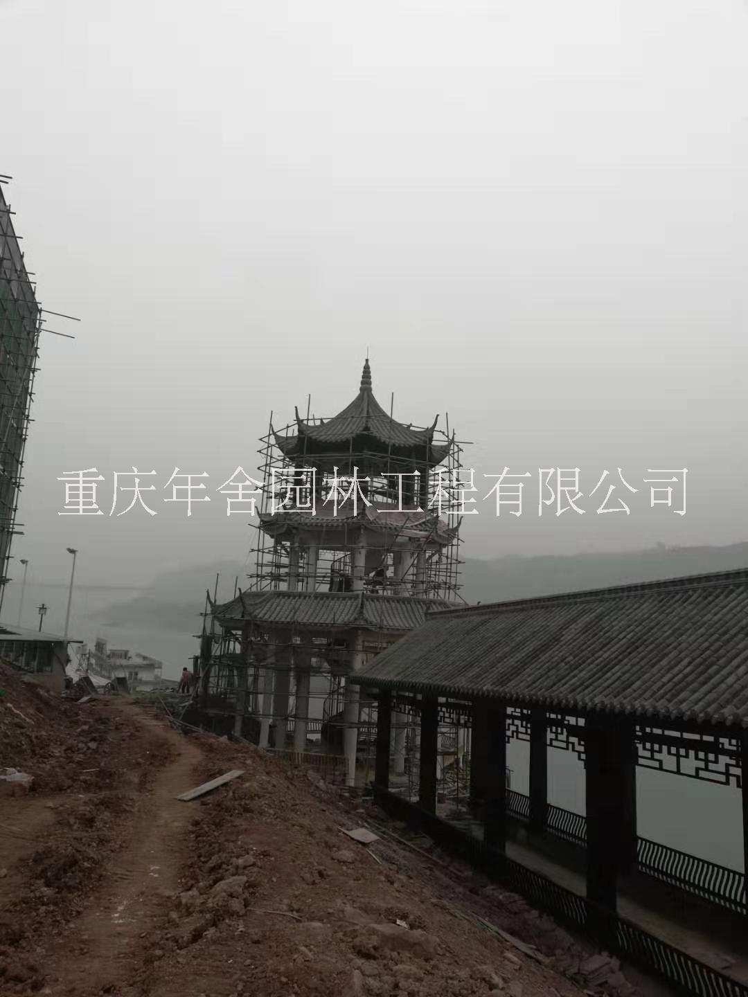 寶塔長廊安裝制作設(shè)計