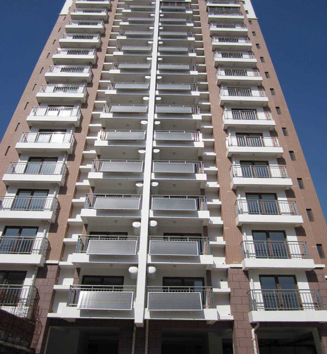 分體平板壁掛式太陽能熱水器  分體壁掛太陽能熱水器  分體平板太陽能熱水器