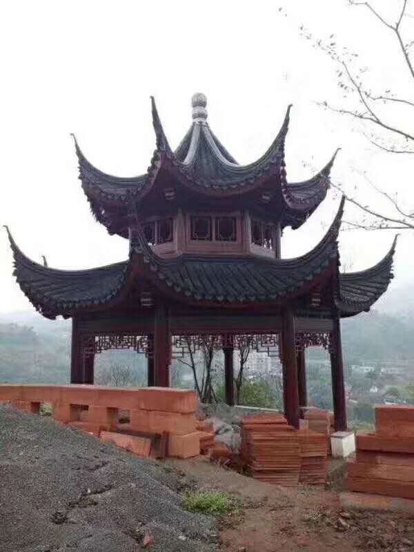景點(diǎn)戶外古建水榭涼亭 實(shí)木防腐木亭 公園景觀亭 涼亭 水榭亭