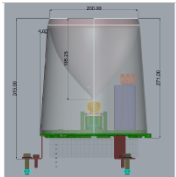 清易供應(yīng) CG-04-B1 ABS雨量傳感器 雨量計 翻斗式雨量筒 產(chǎn)品介紹 CG-04-B1 雨量傳感器