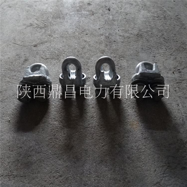 廠家直銷 卡頭/U型繩卡頭/瑪鋼卡頭/鋼絲繩卡頭繩扣 JK型鋼線卡頭 JK型鋼線卡頭