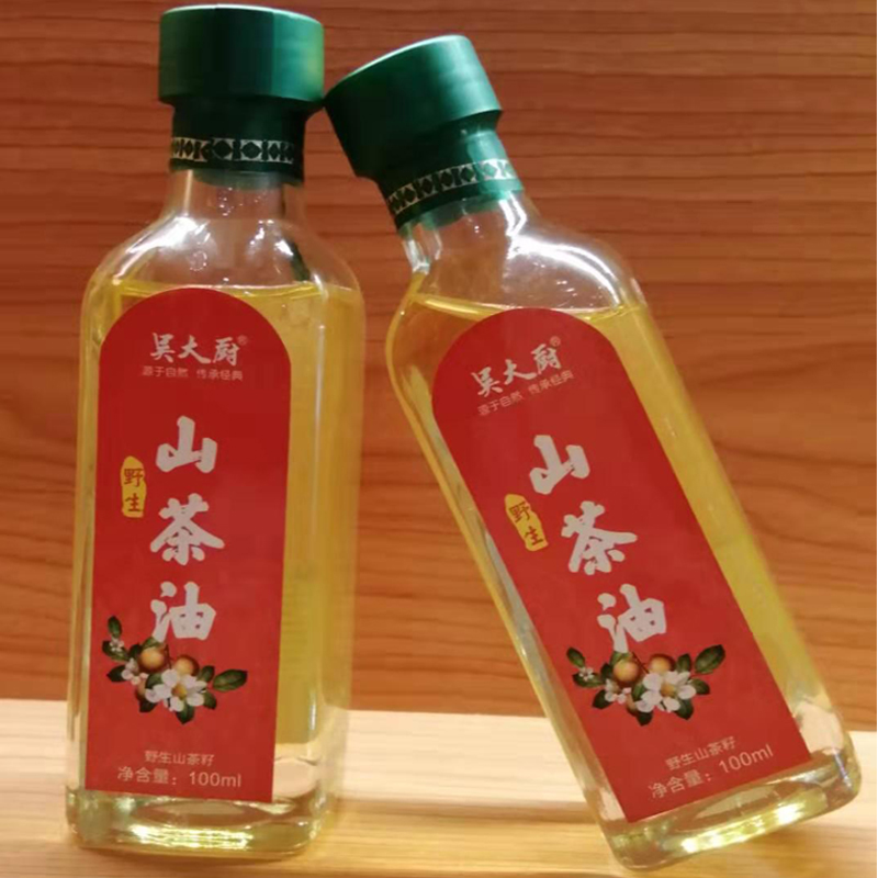 吳大廚山茶油100ml野茶油特價(jià)包郵